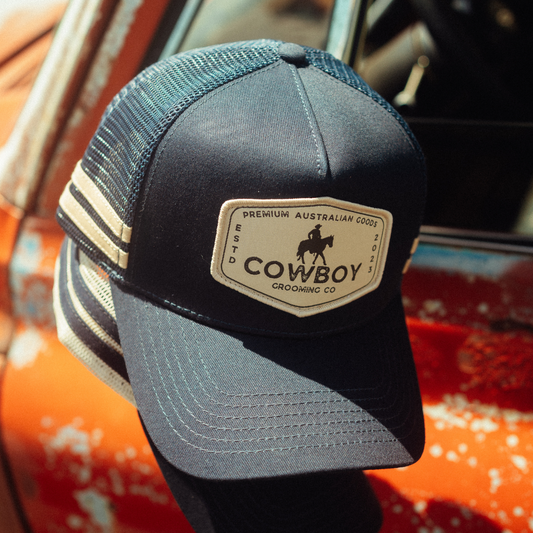 Cowboy Patch Trucker