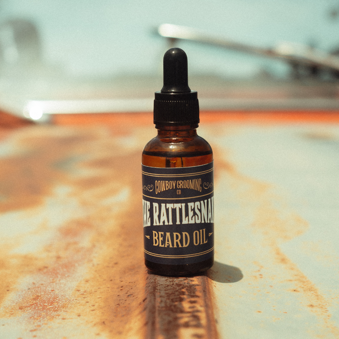 Beards Rattle Beard Oil | The Rattlesnake – Cowboy Grooming co